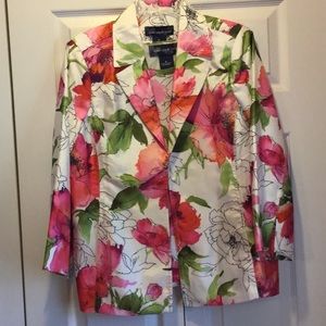 Susan Graver Beautiful blazer and matching shell!